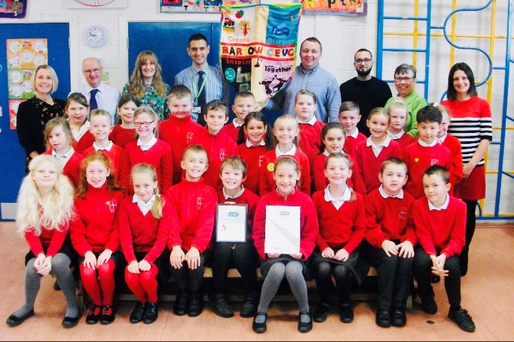 Suffolk primary school scoops sustainable travel award Suffolk